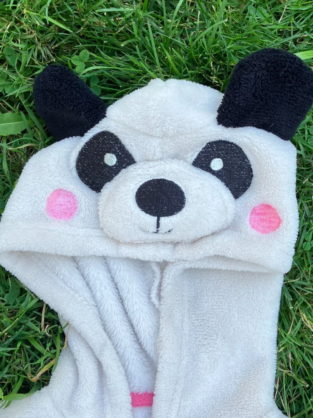 🐼 Tucker + Tate Panda Hooded Fleece Pajamas | Halloween Costume | XS 5/6